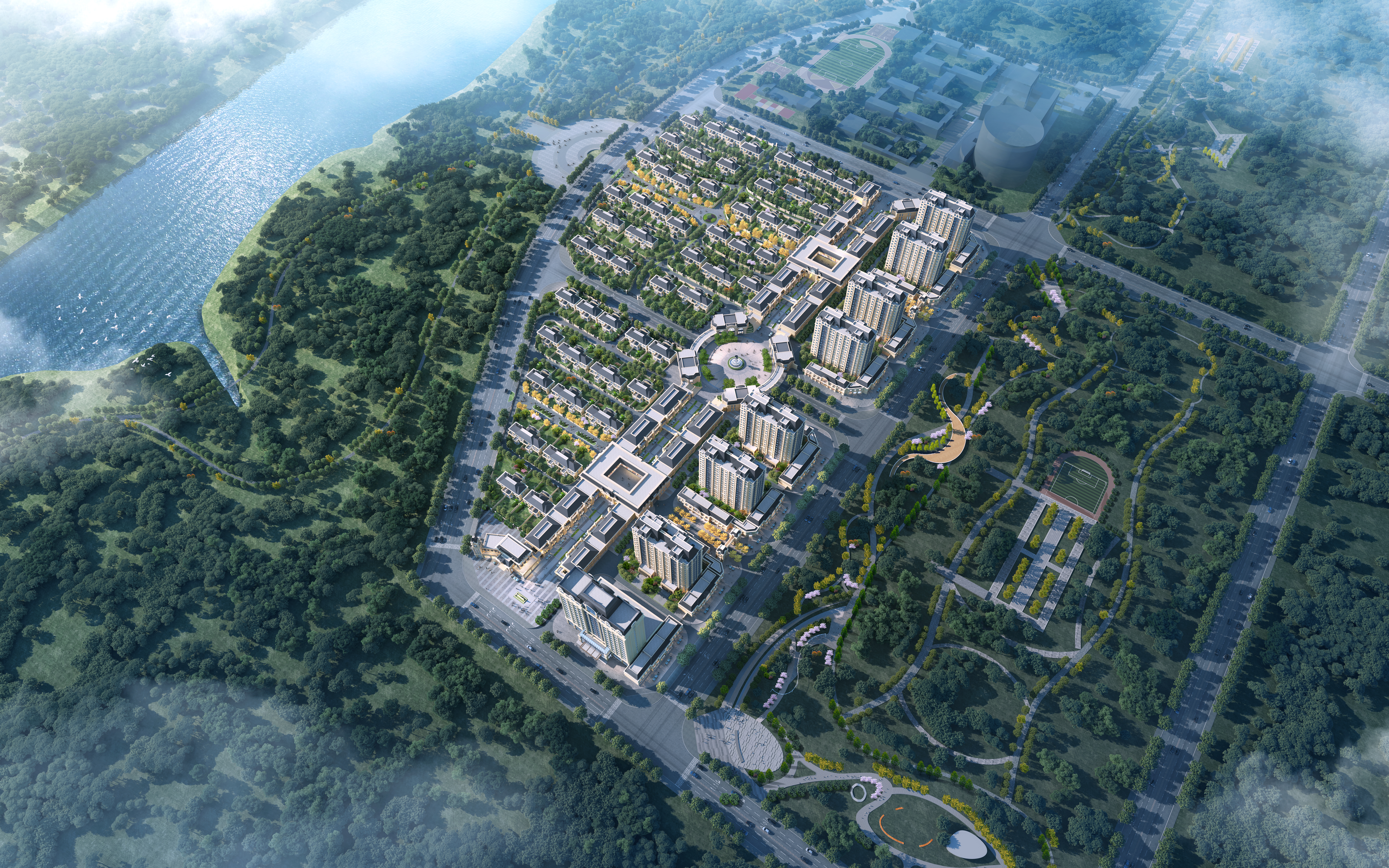 Manas Town complex